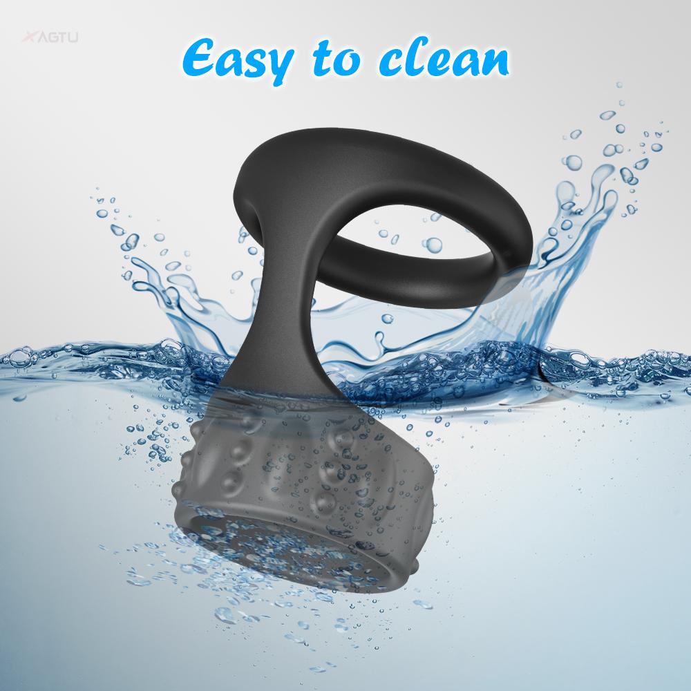 Penisring, Masturbatoren für Männer, Ejakulation Verzögerung, Vergrößerung, Extender, Penis Sexspielzeug für Paare, Erotische Produkte für Erwachsene