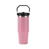 30 Oz Thermos Bottle and Straw Cup Thermal Coffee Cups Travel Camping Portable Sealed To Prevent Leakage Straw/Flip Water Bottle