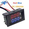 DC 0-100V 10A Digital Voltmeter Ammeter LED Display Module DSN-VC288 LED Amp Dual Digital Volt Meter Gauge Voltage Current