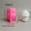 Food Grade Silicone Flower Chicken Statue Casting Mold DIY Sculpture Candle Soap Chocolate Making Supplies Craft Project