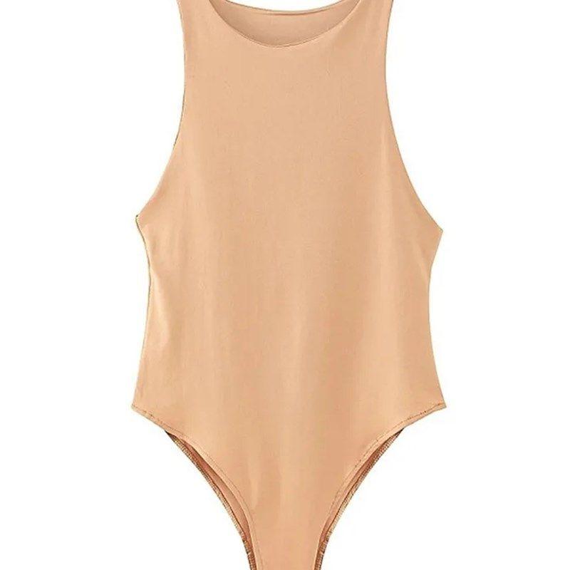 Women Bodysuits Slim Bodysuit Chic Lady Club Short Playsuits