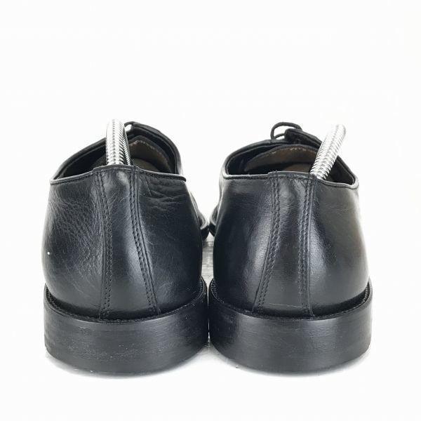 Lloyd Germany Heavy Leather Straight Tip 26.0 Black Dress Shoes Business(USED)