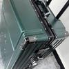 TieXueLing Commemorative Military Green Aluminum Frame Hardshell Suitcase