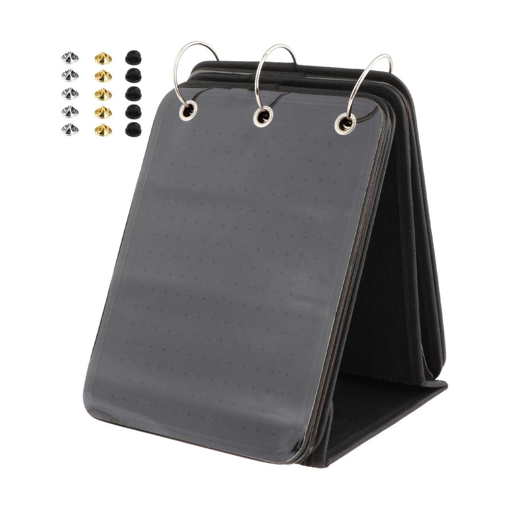 Pin Display Binder Brooch Storage Organizer Creative Stable Durable Felt Stand for Women