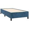 Maison Exclusive - Rete a doghe per letto con materasso Blu scuro 90x200 cm