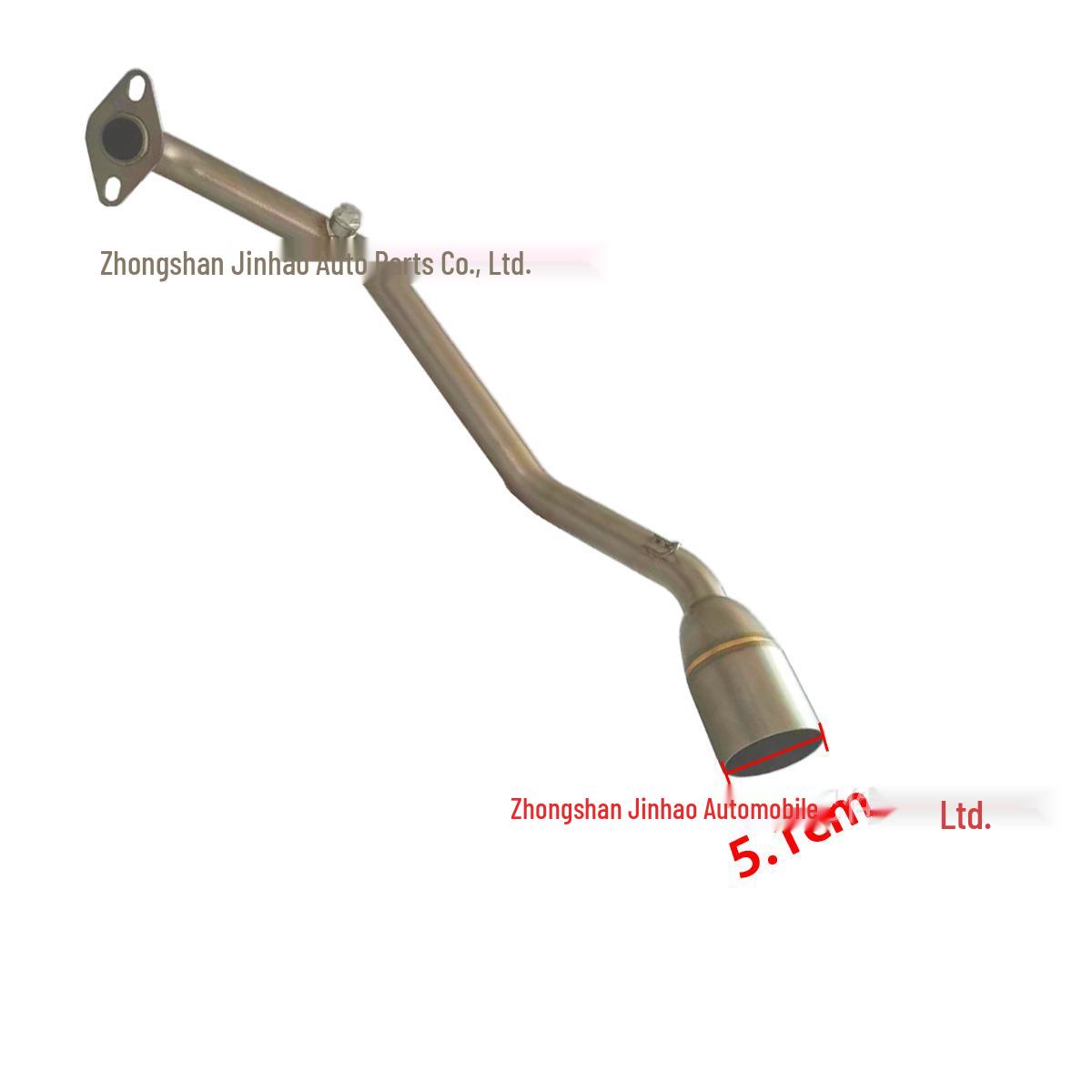 PCX160 Мотоциклетная выхлопная труба Передняя часть, Колено из нержавеющей стали