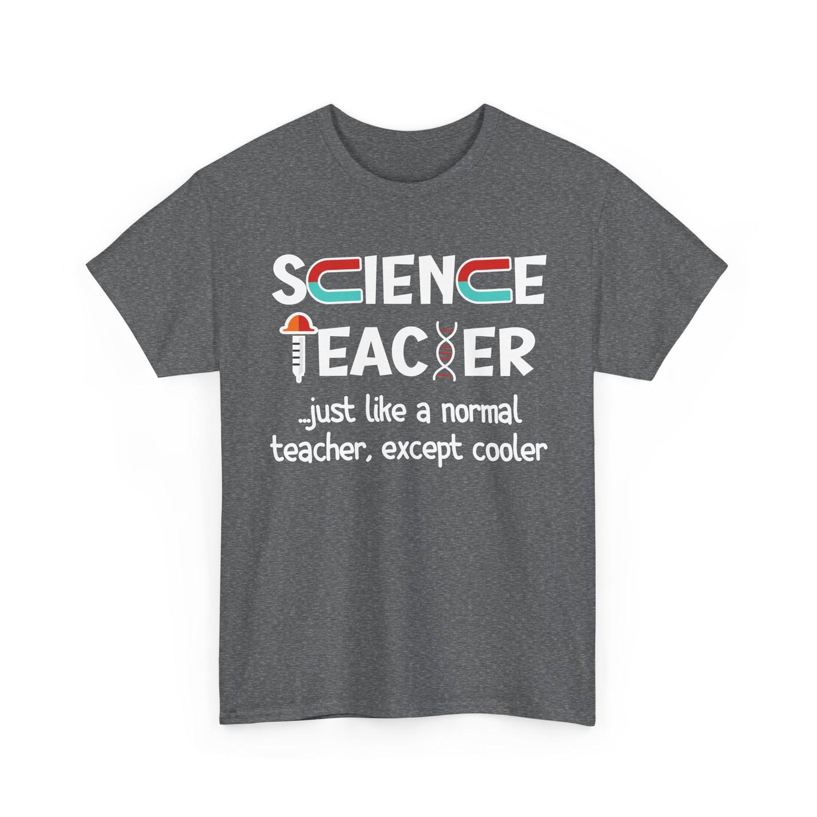 Science Teacher Definition T-Shirt, Scientist Biology DNA Funny Shirt M