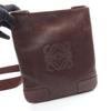 Used LOEWE anagram Shoulder Bag leather Brown Used Women
