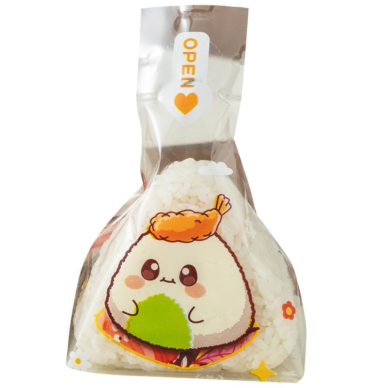 50/100 Pcs Cartoon Capybara Koala Triangle Rice Ball Packaging Bag Nori Onigiri Sushi Bag Sushi Making Mold Bento Accessories