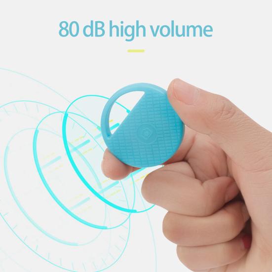 Two Way Separation Alarm APP Control Selfie Function Smart Tracker with Metal Ring Loud Sound Bluetooth-compatible 5.0 Key Finder