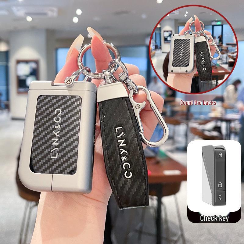 Lynk & Co 03 High-End Key Case: Compatible with 2025 Model and 01-09 Series