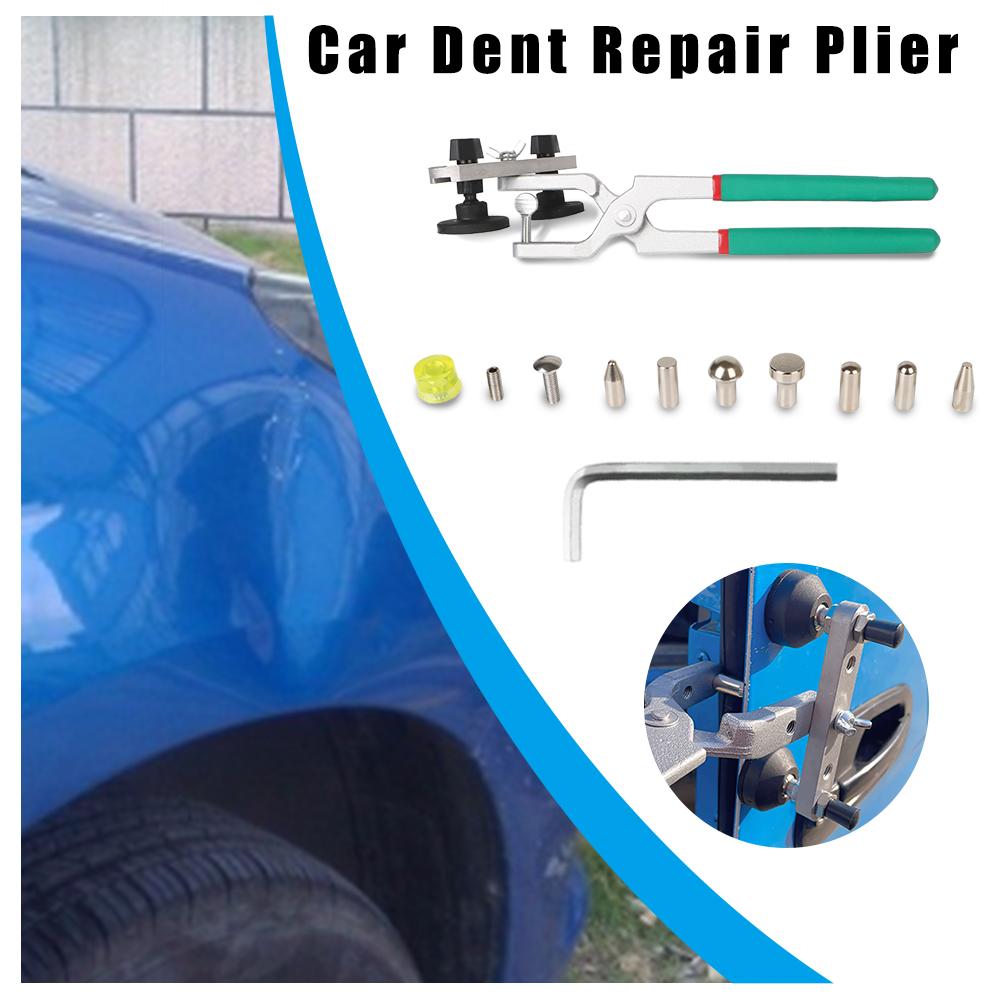 Anti-rust Clamping Metal Door Edge Trim Crimping Clip Maintenance Tools Car Dent Repair Pliers Set Seamless Repairing Universal