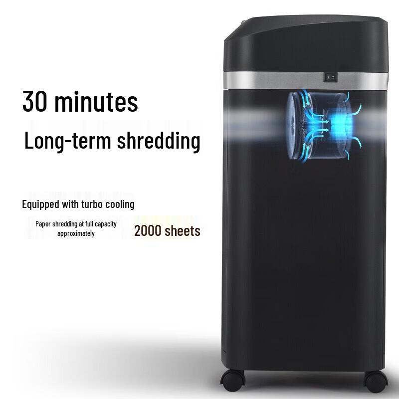Comet DS608 Commercial Level 5 Micro-Cut Paper Shredder CN plug (adapter included)