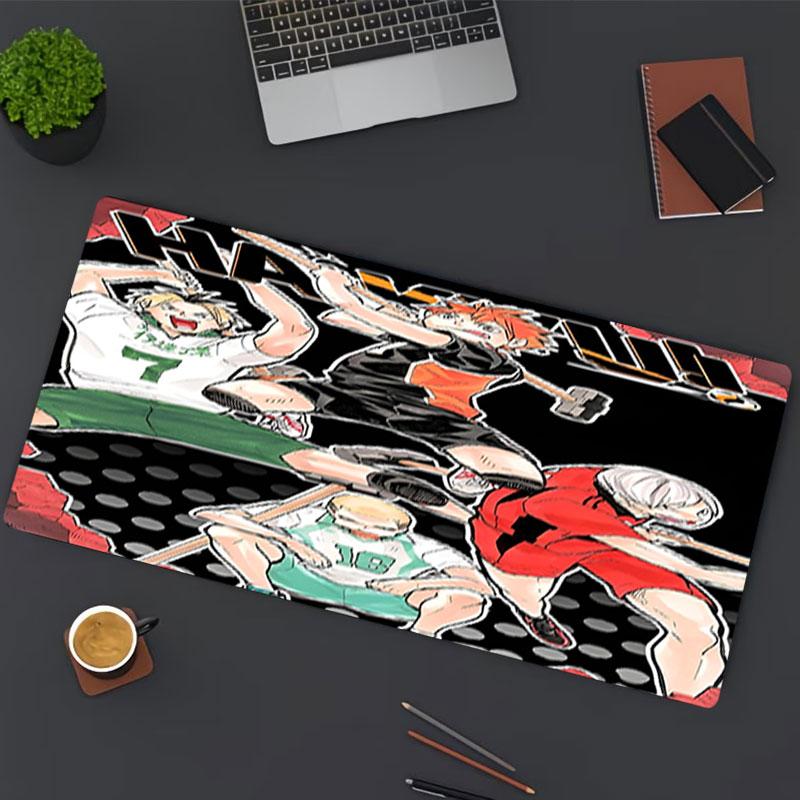 Podkładka pod mysz z nadrukiem Haikyu, do klawiatury, laptopa, PC, do biura, domu, dekoracja biurka, idealny prezent urodzinowy dla graczy