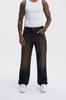 Men's Baggy Jeans with Oversize Effect - Black Coffee