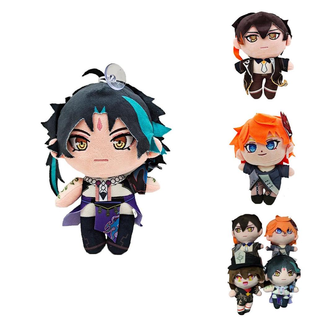 Genshin Impact Plush Toy Collection Scaramouche Gorou Zhongli Hu Tao More!