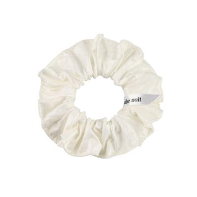 Aube Nuit New Rainy Day Hair Scrunchie_Shine Ver. Shine Ivory