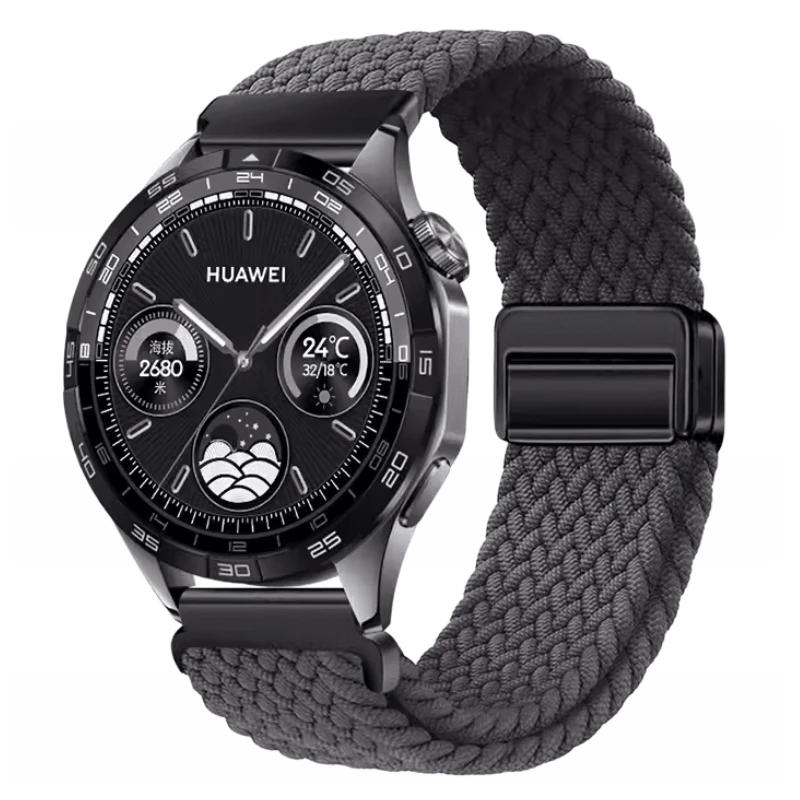 Nylon Band for Huawei Watch 5/GT5 Pro/GT5/4/3 46mm Sport Wristband for Amazfit Balance 2 1/Bip 6 5/GTR 47mm/GTS 4/Active 2 Strap
