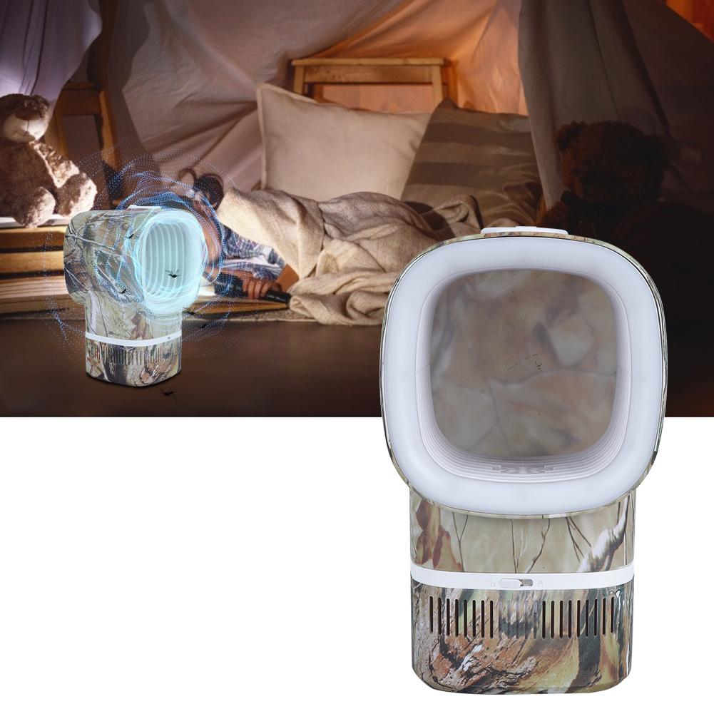 Photocatalysis Mosquito Killer Light USB Rechargeable Mosquito Repellent for Home Hotel Use