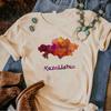 Kasachstan T-Shirt Damen Y2K T-Shirt Mädchen Harajuku Lustige Designer-Kleidung