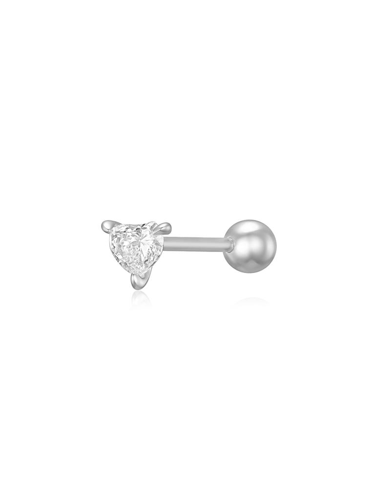 Lunne 14K Slick Heart Cut Diamond Piercing (14K Gold) #Lcpi06