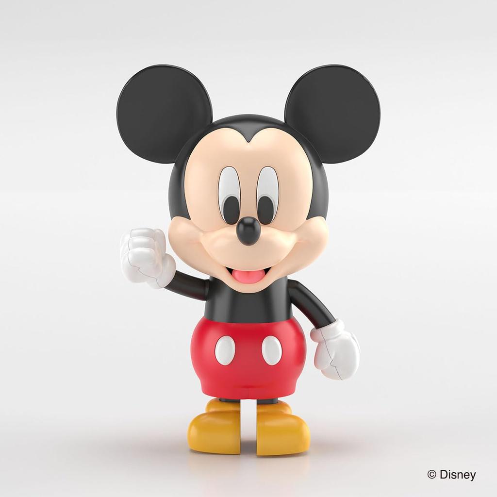 Aoshima Bunka Kyozai Rakupla Tokotoko Disney Character Mickey Mouse Plastic Model Kit Co., Ltd. (AOSHIMA) No. DP-01 Pre-colored
