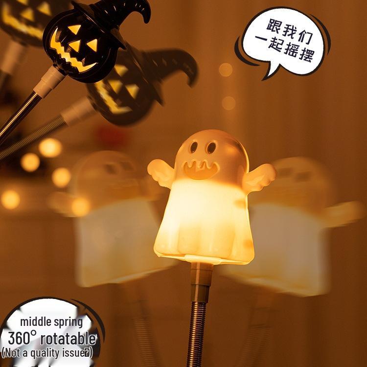 Light-Up Halloween Pumpkin Lantern Stick - Child's Gift & Dress-Up Prop