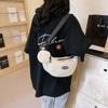 Stylish Minimalist Dumpling Bag Spacious Korean Women Shoulder Crossbody Bag Versatile Everyday Shopping Tote