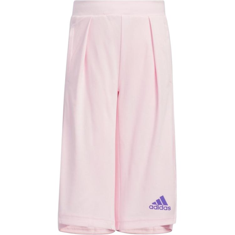 Adidas Full Length Pants Clear Pink Children Aged 3 7 Years Old HE0040 128