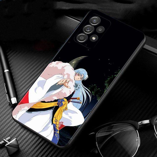 Husă din silicon drăguță Inuyasha pentru Samsung Galaxy A51 A71 A41 A31 A11 A01 A72 A52 A42 A32 A22 A21s A02s A12 A02
