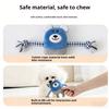 Yousheng Plush Animal Dog Chew Toy with Cotton Rope Bite Resistant Stuffed Pig Duck Bear Puppy Boredom Toy Squeaky Dog Teething Interactive