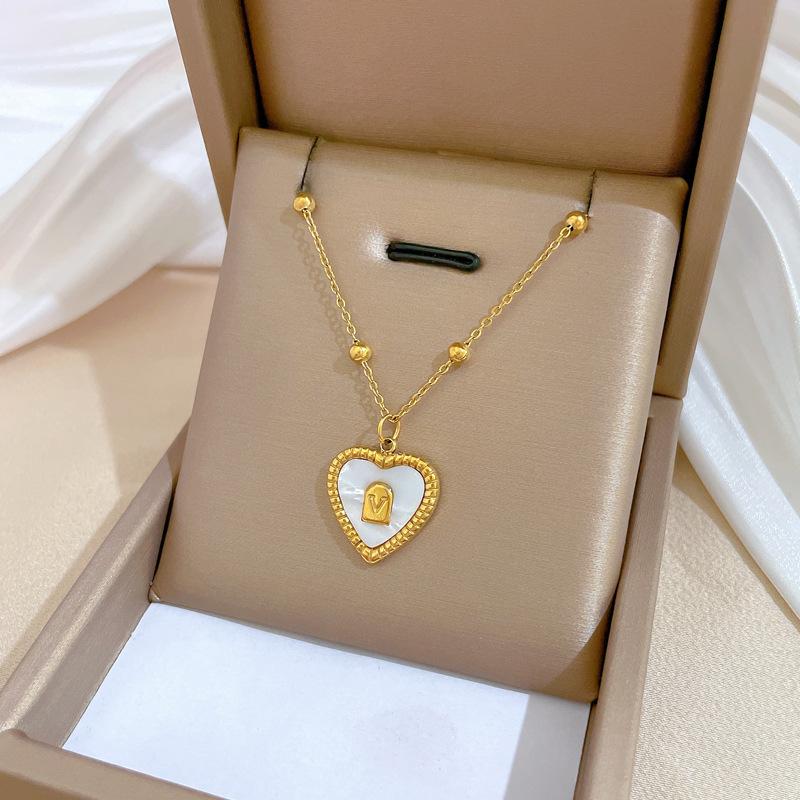 Popular Element Personality Minimalist Wind Furnace Real Gold Necklace Female Collarbone Chain