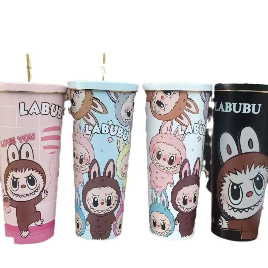 30oz Second-generation Car Cup 304 Stainless Steel Large-capacity Handle Thermos Cup Straw Cup Car Cold Ice Cup