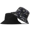 Big Head Man Large Size Bucket Hats 60-63cm Plus Size Summer Fisherman Cap Cotton Panama UPF50+ Sun Protection Double Sides Wear