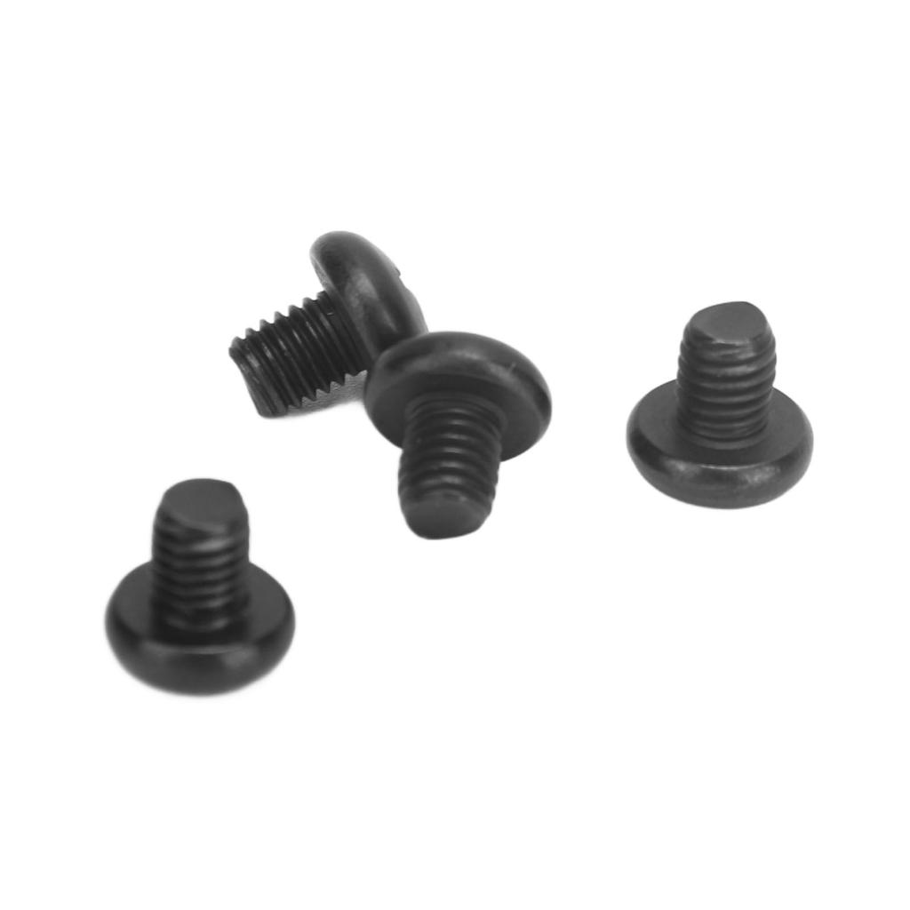 4 Pcs License Plate Screws Stainless Steel Rustproof Car Tag Frame Fasteners for Model 3 Y with Metal Threaded Screw