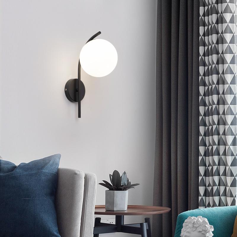 Nordische Moderne Design-Nachttischlampe - Luxuriöse Wandleuchte für Schlafzimmer, Wohnzimmer, Treppenhaus, Flur und Balkon.