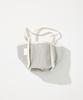 SAFE SUNDAY Strap Prestige Mini Bag (Crinkle Silver)
