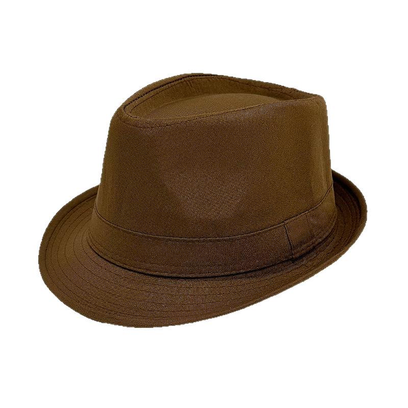 Panama Einfarbiger Topper Jazzhut Sonnenhut Herren Damen Paar Paar Britischer Sonnenhut