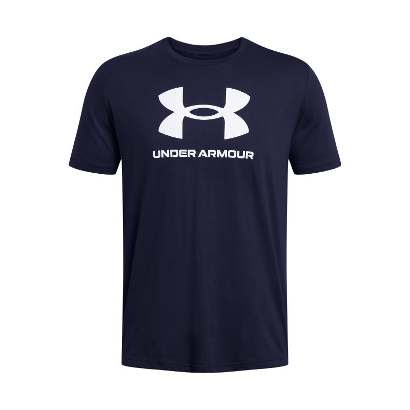 Under Armour Sportstyle T Shirt Men s Navy Blue 1382911-408 L