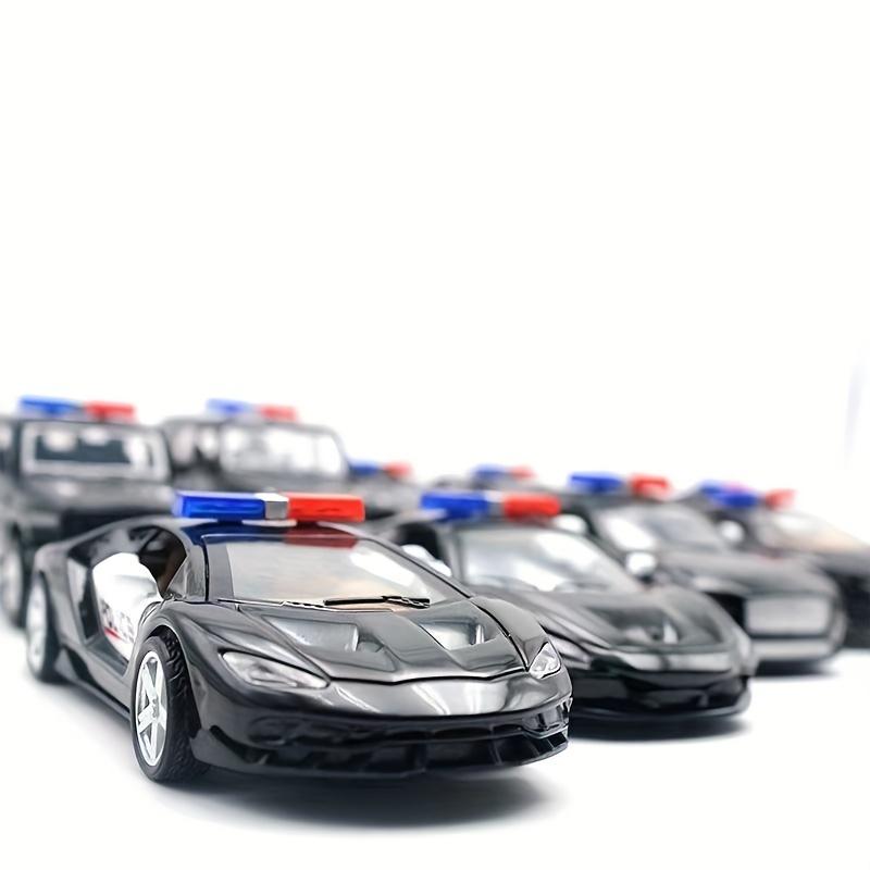 

Полицейская машина из сплава с откатом, игрушечная машинка для мальчика