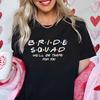 The One Where I'm The Bride T-shirt I Do Crew Tees Team Bride Squad Tribe Bachelorette Party Shirt for Women Wedding Clothes