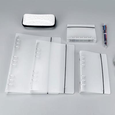 Loose-Leaf Ring Binder Notebook Cover, A4/B5/A5/A6, 4/6/9 Hole Portfolio File Folder