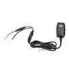 Motorcycle Charger QC3.0 Dual USB Waterproof Power Supply Adapter with Voltmeter On Off Switch