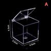 Transparent Acrylic Candy Box Birthday Wedding Chocolate Candy Cube Boxs Decor