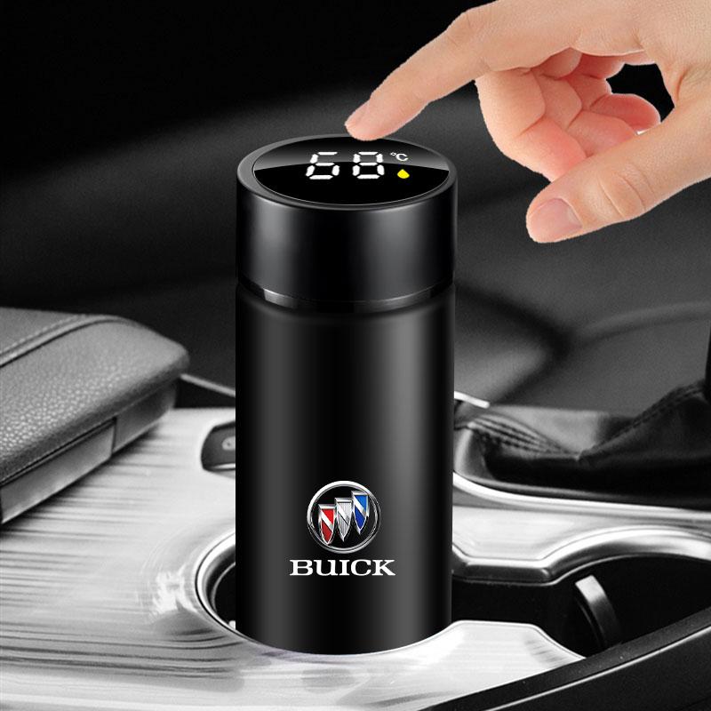 Auto Smart Thermosflasche mit Temperaturanzeige Kaffeetasse für Buick Enclave Regal Lacrosse Encore Excelle Envision Autozubehör