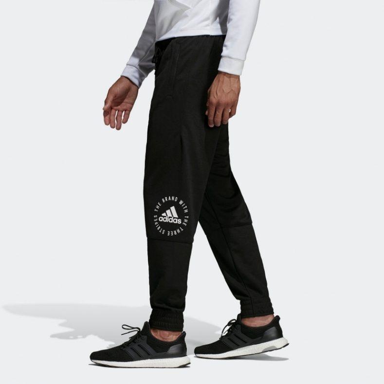 Adidas Sports Pants Men's Black Moderate DT9921