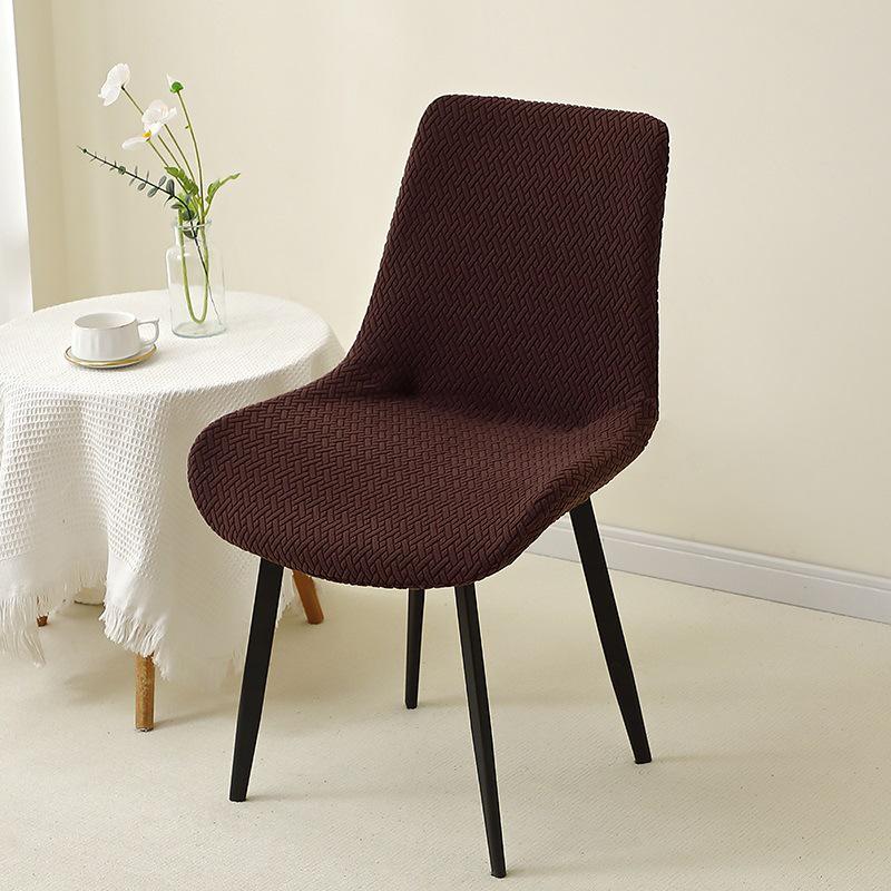 Universelle Dehnbare Esszimmerstuhlhusse - Allzweck-Wrap in unregelmäßiger Bogenform