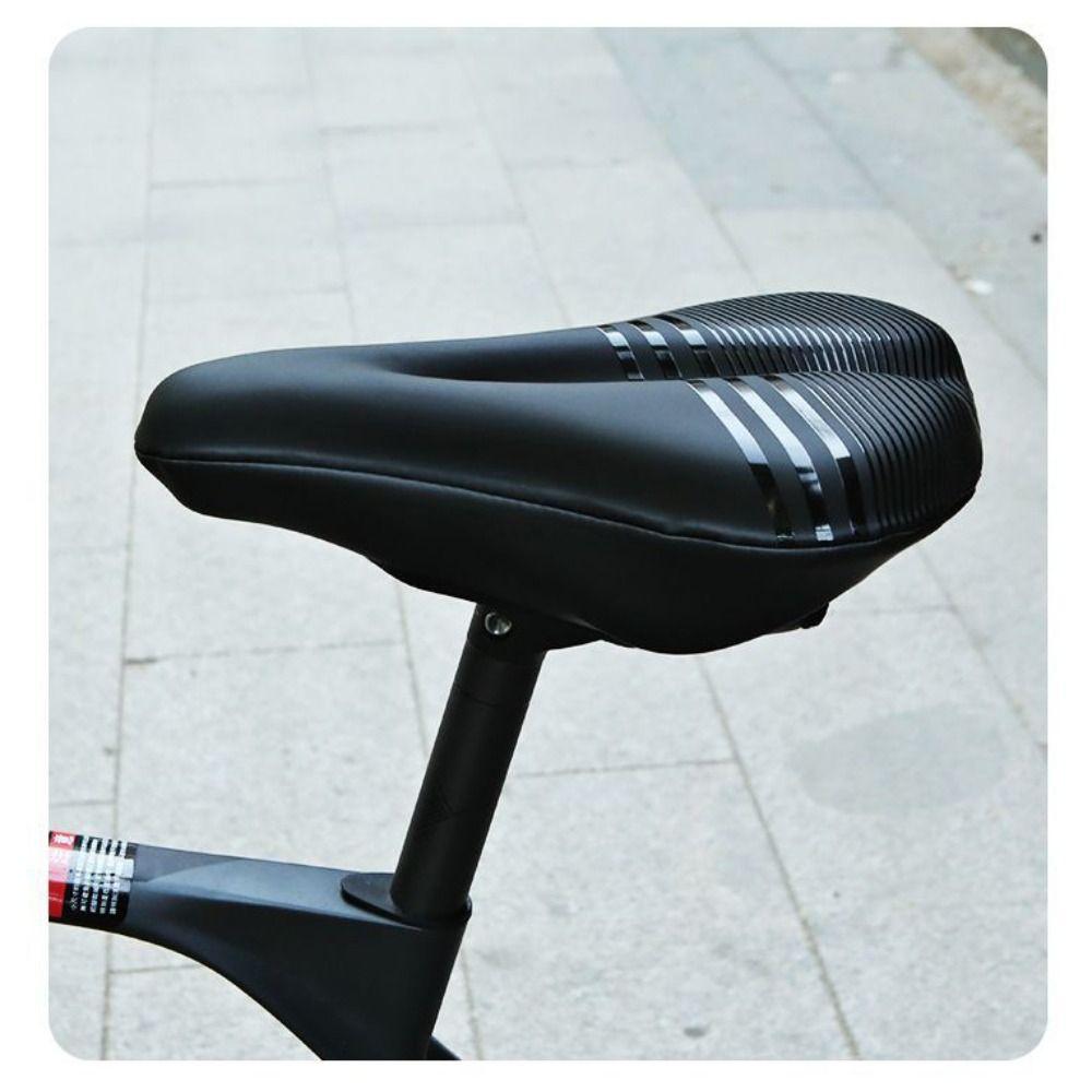 PU Leather Shockproof Pad Thicken Thicken Saddle Cover New Cushion Cover Road Bike