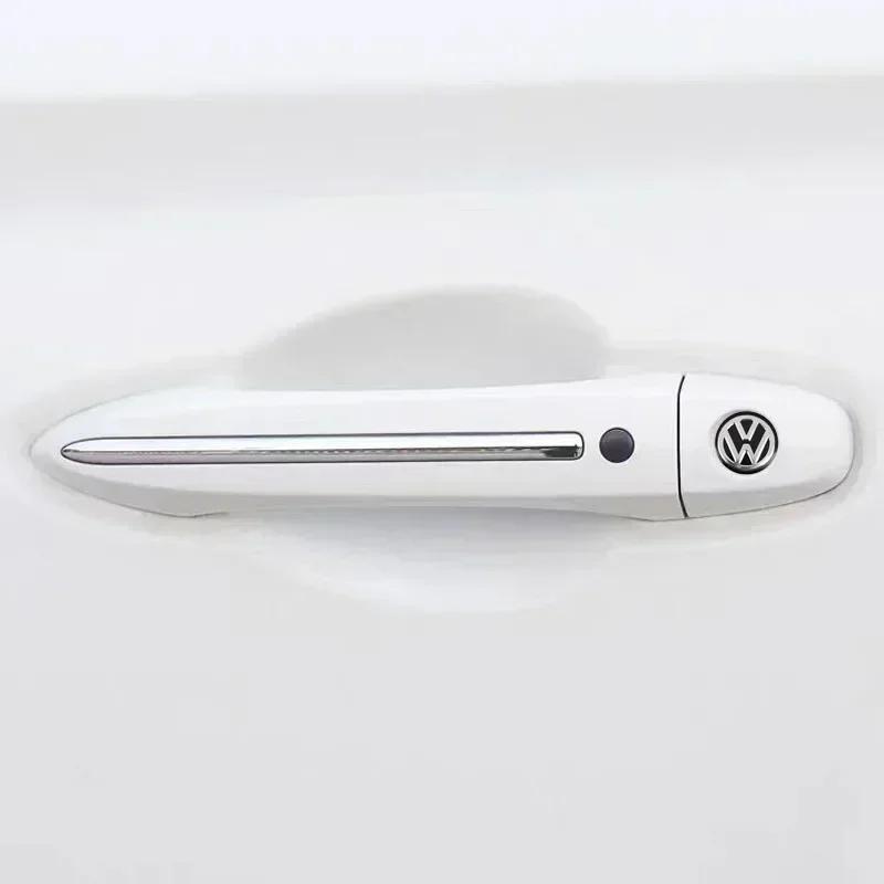 For VOLKSWAGEN VW 2025 For VW POLO 14mm Car Key Emblem Stickers Auto Control Key Logo Accessories For Volkswagen Touran Golf-4 5