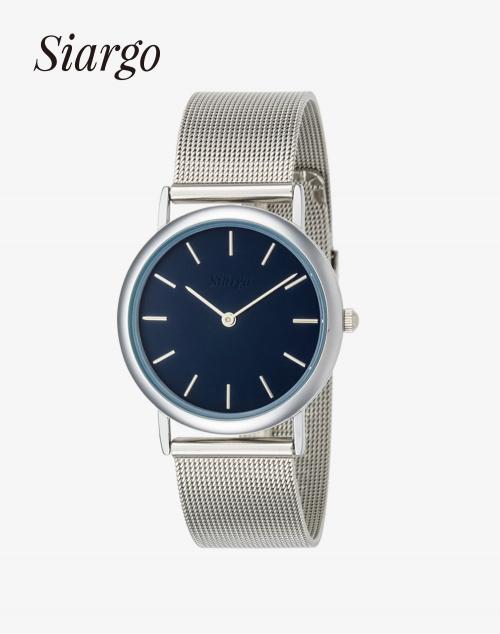 

[SIARGO] SIARGO Oregano Collection Men s Steel Wrist Watch SG-008M-SN none